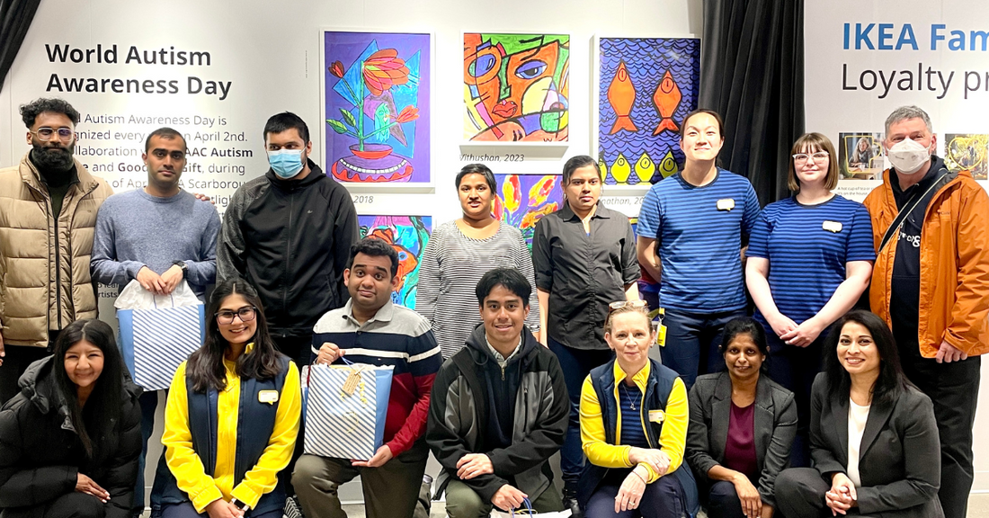 IKEA SAAAC GG Collaboration Wall Art Display