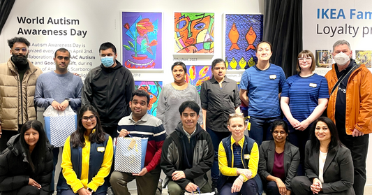 IKEA SAAAC GG Collaboration Wall Art Display