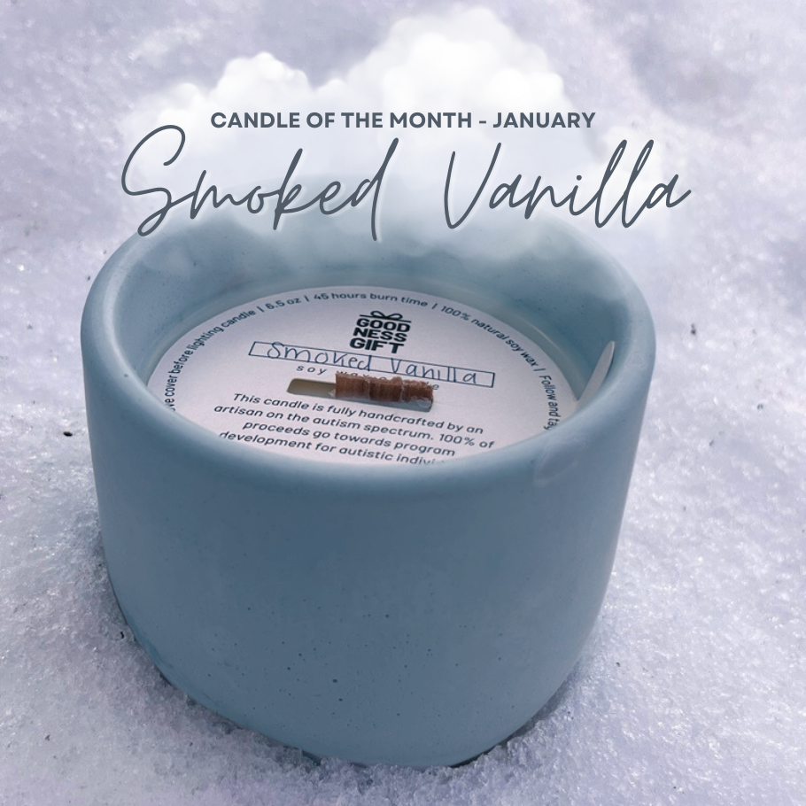 January Candle - Smoked Vanilla